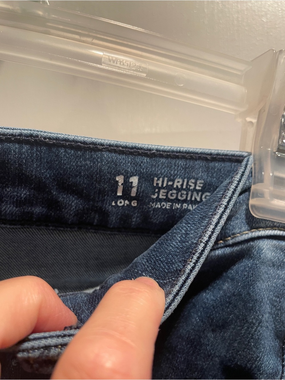 Arizona Jean Co. Dark Wash Denim Jeans size 11 juniors - Picture 6 of 8